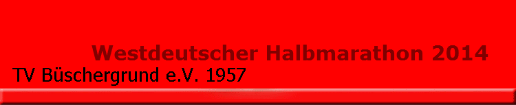 Westdeutscher Halbmarathon 2014